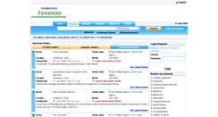 Desktop Screenshot of jharkhandtenders.in